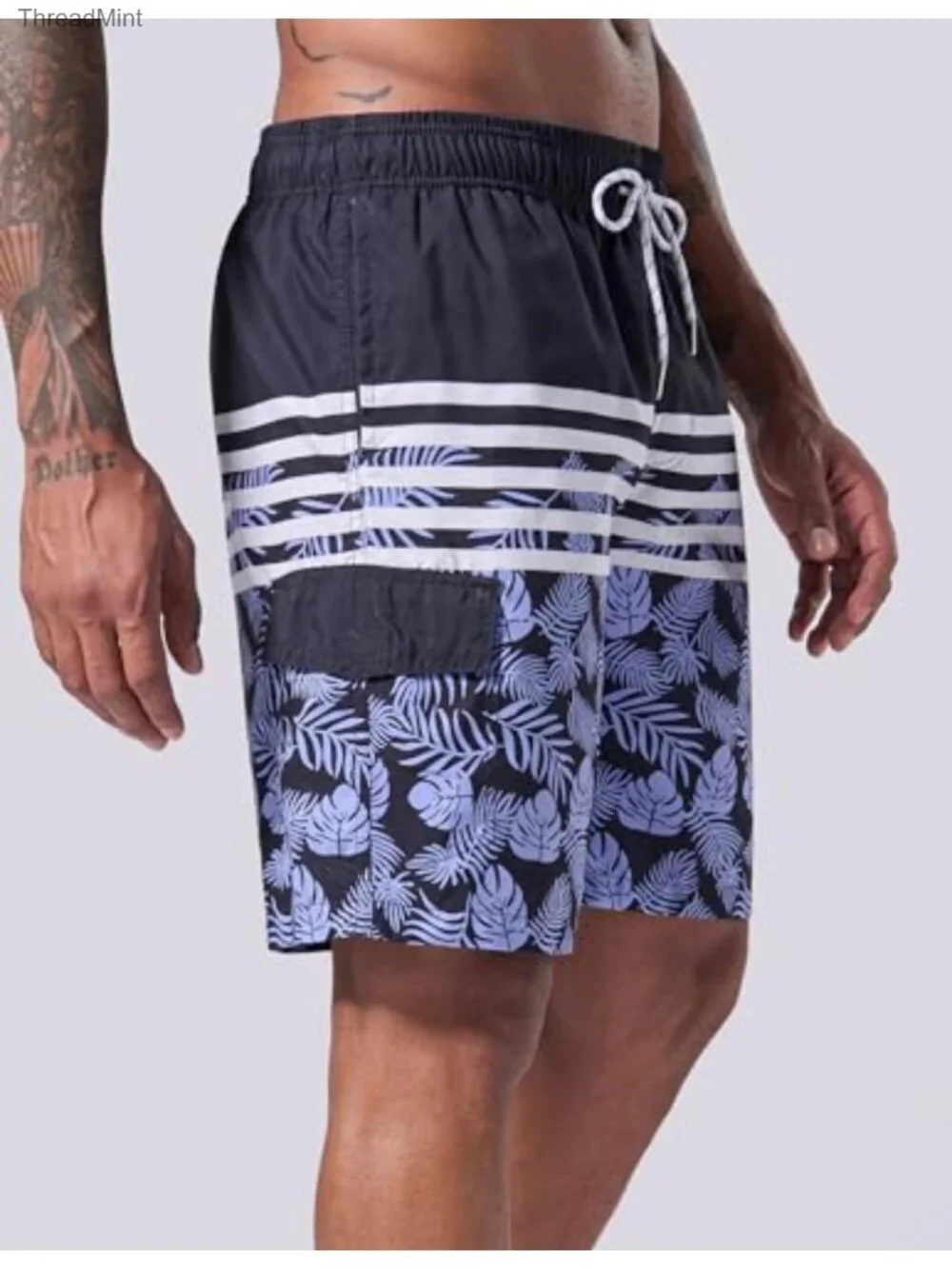 Men's Quick Dry Swim Trunks with Mesh Lining 9 Inch Inseam UPF 30